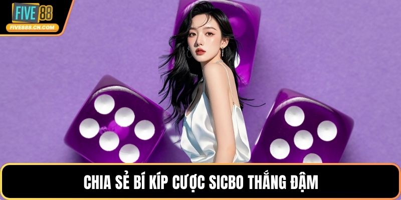 Chia sẻ bí kíp cược sicbo thắng đậm