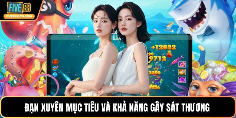Đạn xuyên mục tiêu và khả năng gây sát thương 